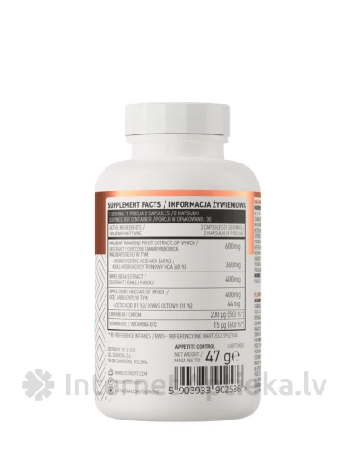 OstroVit Appetite Control капсулы, 60 шт. | internetaptieka.lv