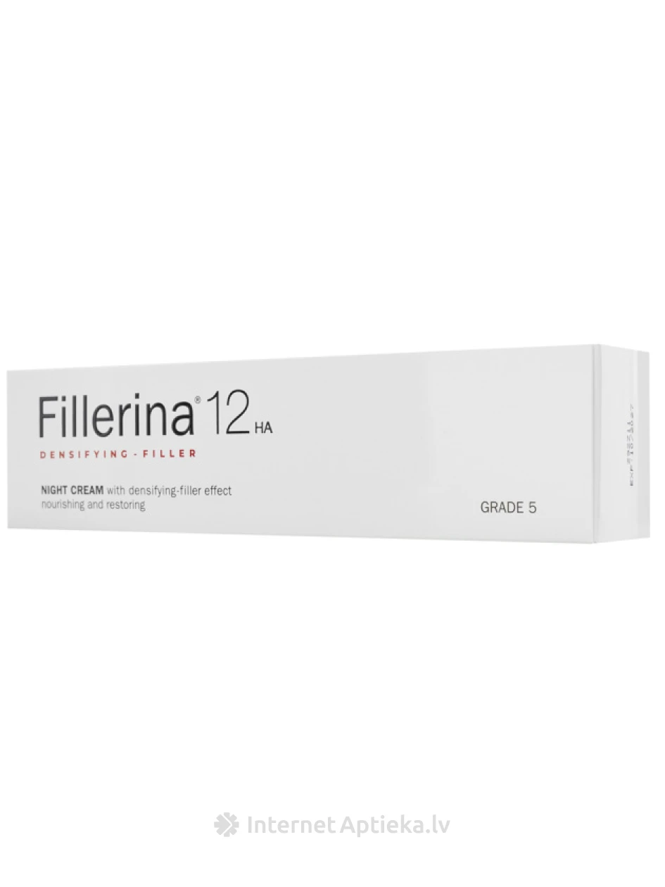 FILLERINA 12HA nakts krēms Intensitāte 5, 50 ml | internetaptieka.lv