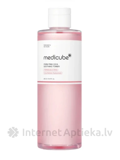 Medicube PDRN Pink Cica spindesį stiprinantis tonikas, 250 ml | internetaptieka.lv