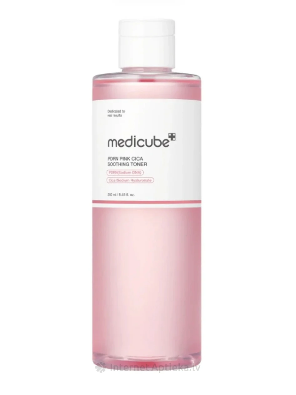 Medicube PDRN Pink Cica spindesį stiprinantis tonikas, 250 ml | internetaptieka.lv