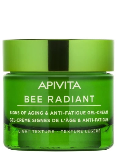 APIVITA BEE RADIANT vananemise ja väsimuse vähendamise geelkreem kerge tekstuuriga, 50 ml | internetaptieka.lv