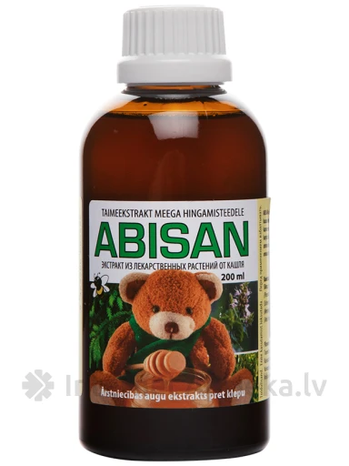 Abisan cироп от кашля, 200 мл | internetaptieka.lv