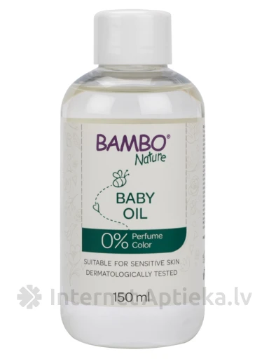 BAMBO NATURE Детское масло для ванны, 150 мл | internetaptieka.lv