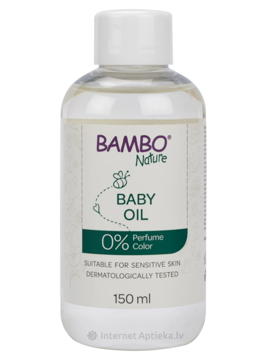 BAMBO NATURE Детское масло для ванны, 150 мл | internetaptieka.lv