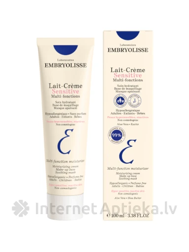 EMBRYOLISSE Lait-Crème Sensitive mitrinošs krēms jutīgai ādai, 100 ml | internetaptieka.lv
