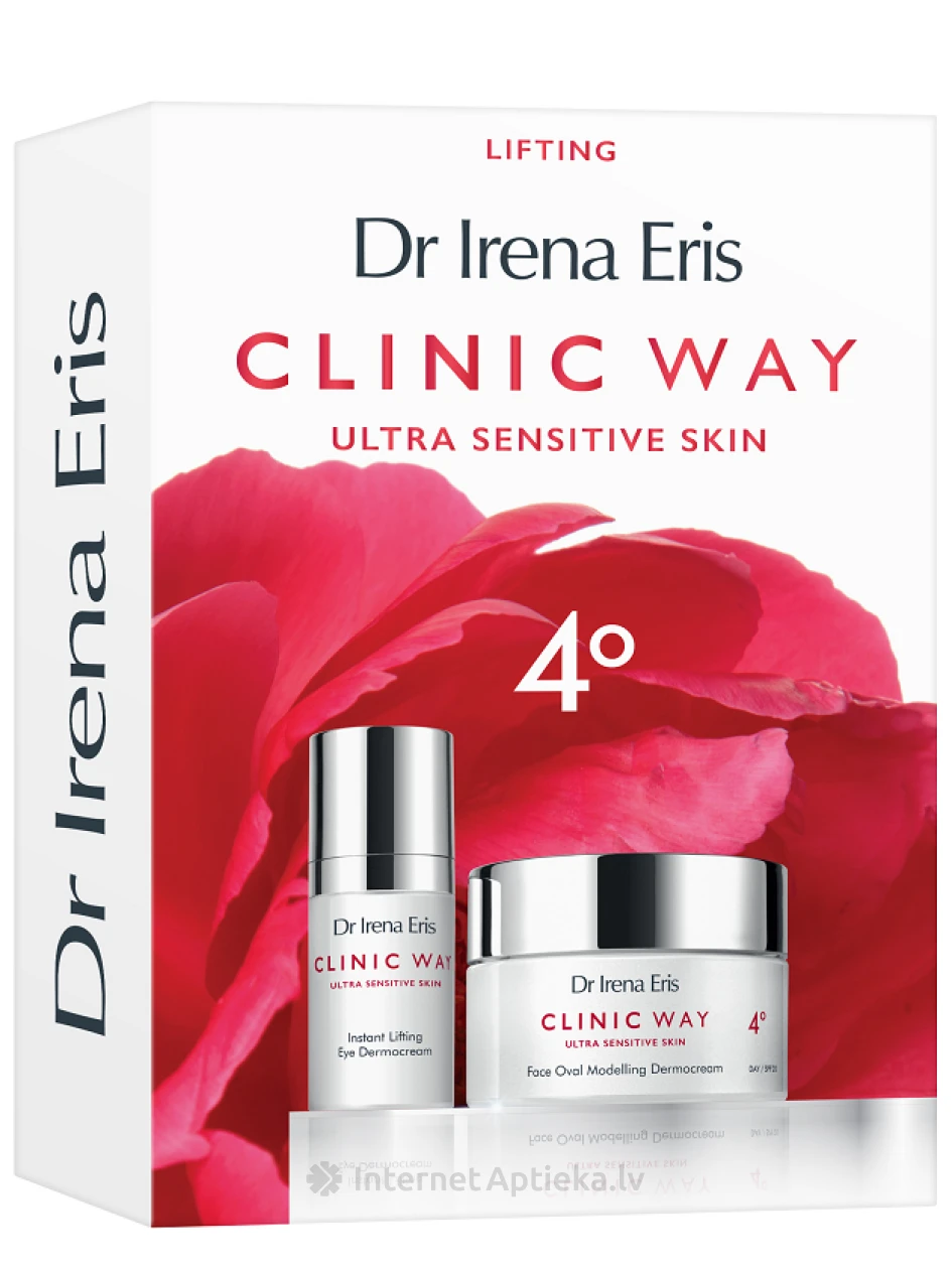 Clinic Way 4° Lifting komplekt 60+ vananemisvastase näopäevaga + silmakreemid | internetaptieka.lv