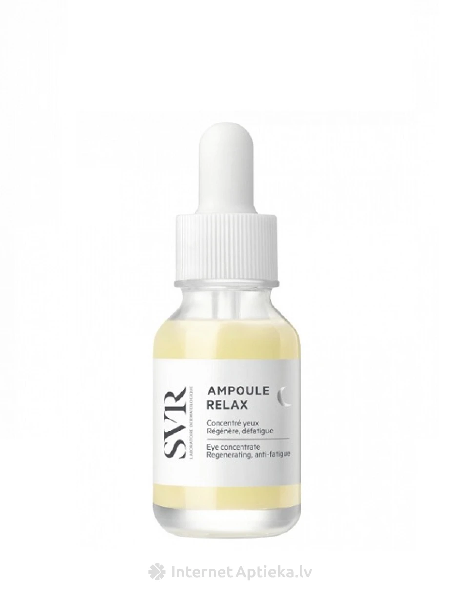 SVR Ampoule Relax Night Eyes Contour ööseerum, 15 ml | internetaptieka.lv