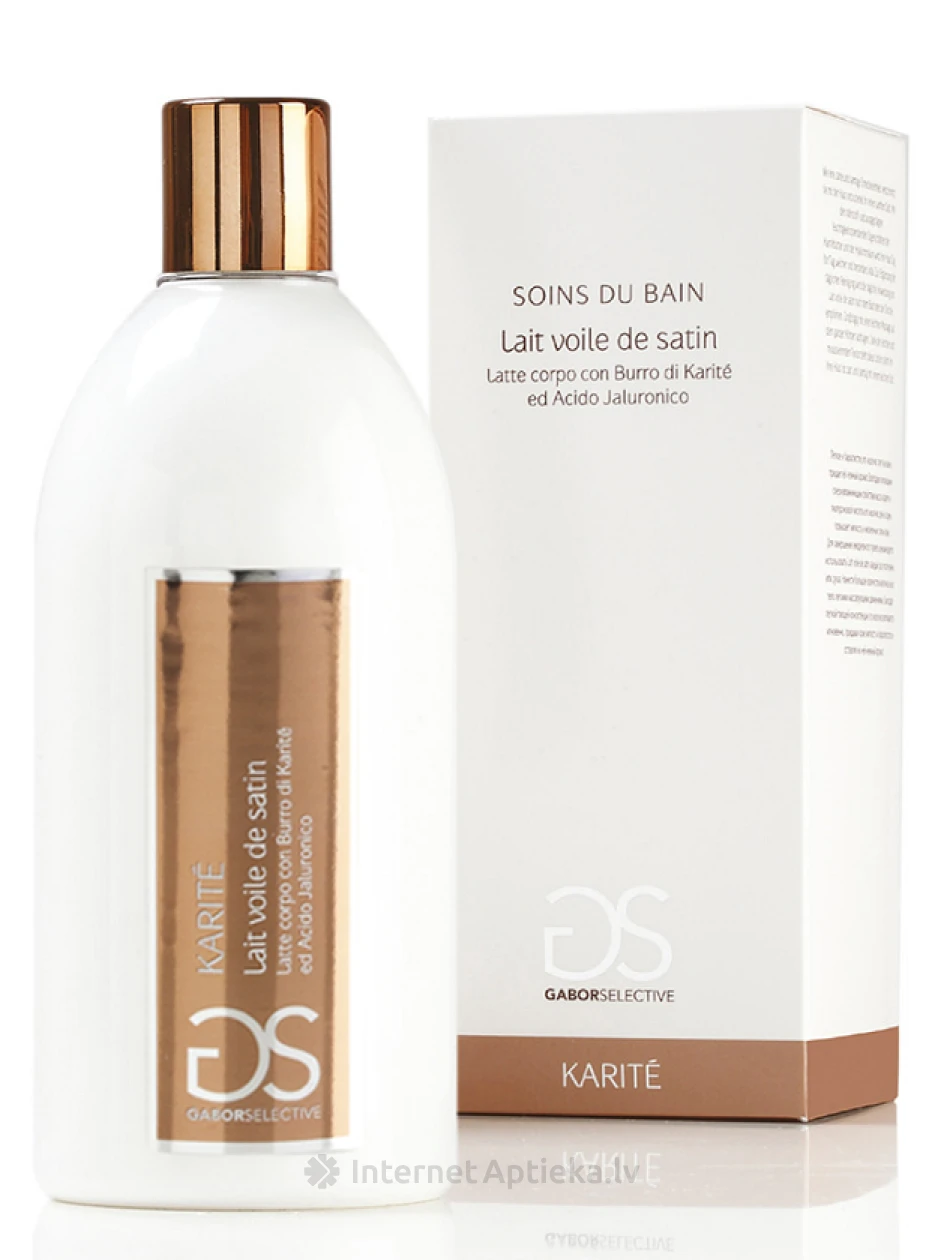 GABOR SELECTIVE Karite ķermeņa pieniņš Lait Voile De Satin, 550 ml | internetaptieka.lv