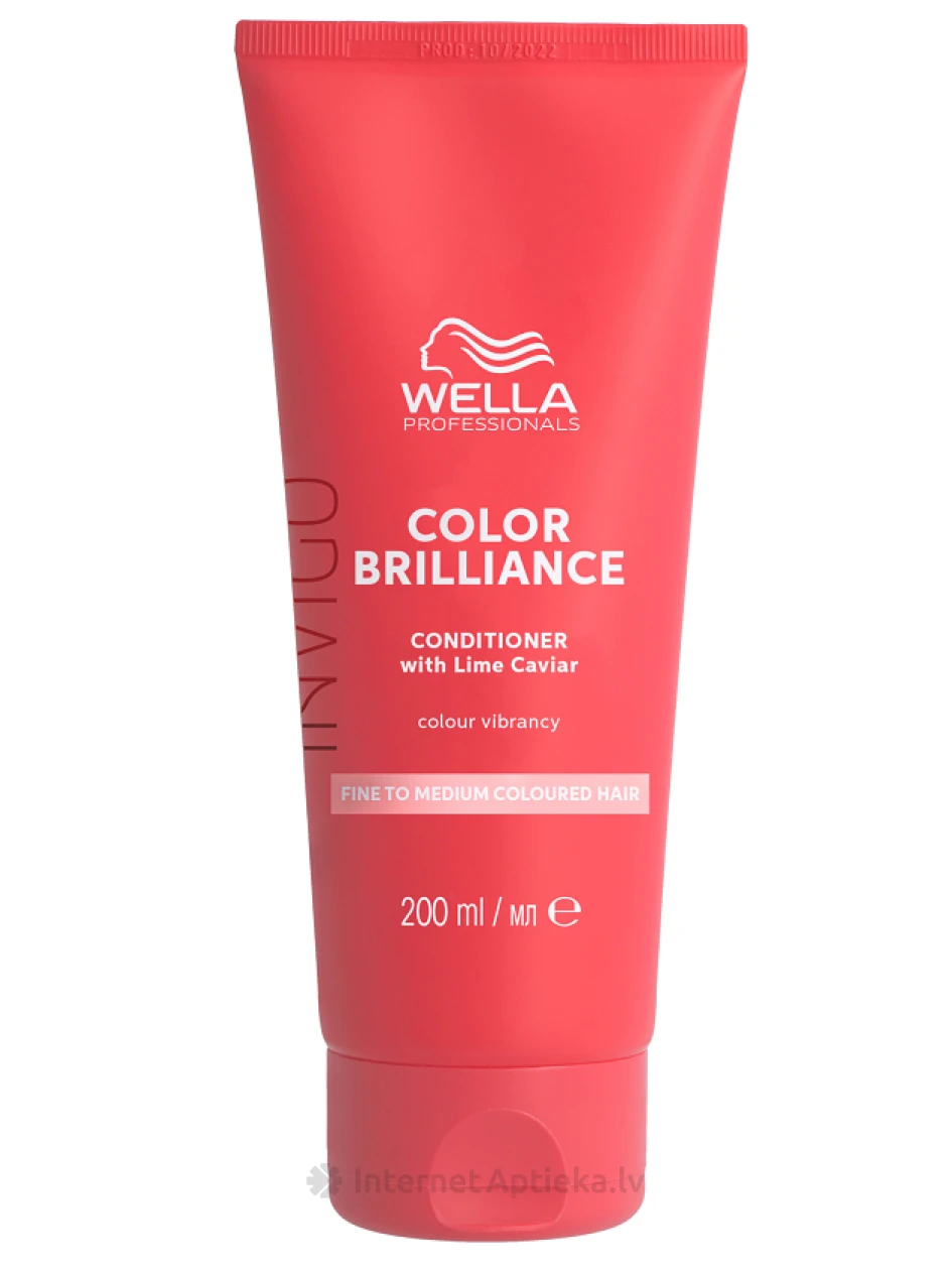 Wella Professionals Invigo Color Brilliance Fine/Normal кондиционер для защиты цвета, 200 мл | internetaptieka.lv