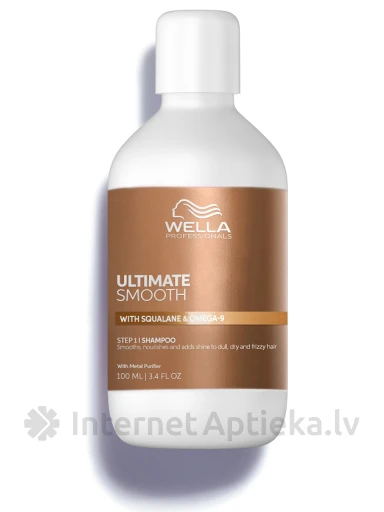 Wella Professionals ULTIMATE SMOOTH šampoon, 100 ml | internetaptieka.lv