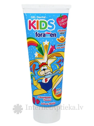 Foramen Kid hambageel lastele, 75 ml | internetaptieka.lv