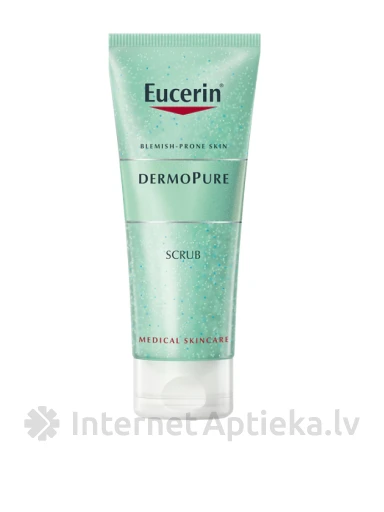 Eucerin DermoPure скраб для очищения пор, 100 мл | internetaptieka.lv