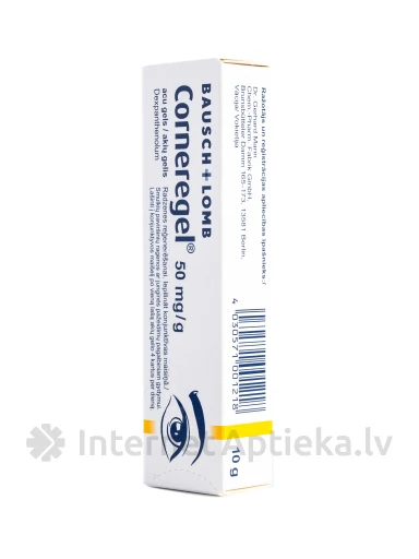 Corneregel 5% гель для глаз, 10 г | internetaptieka.lv