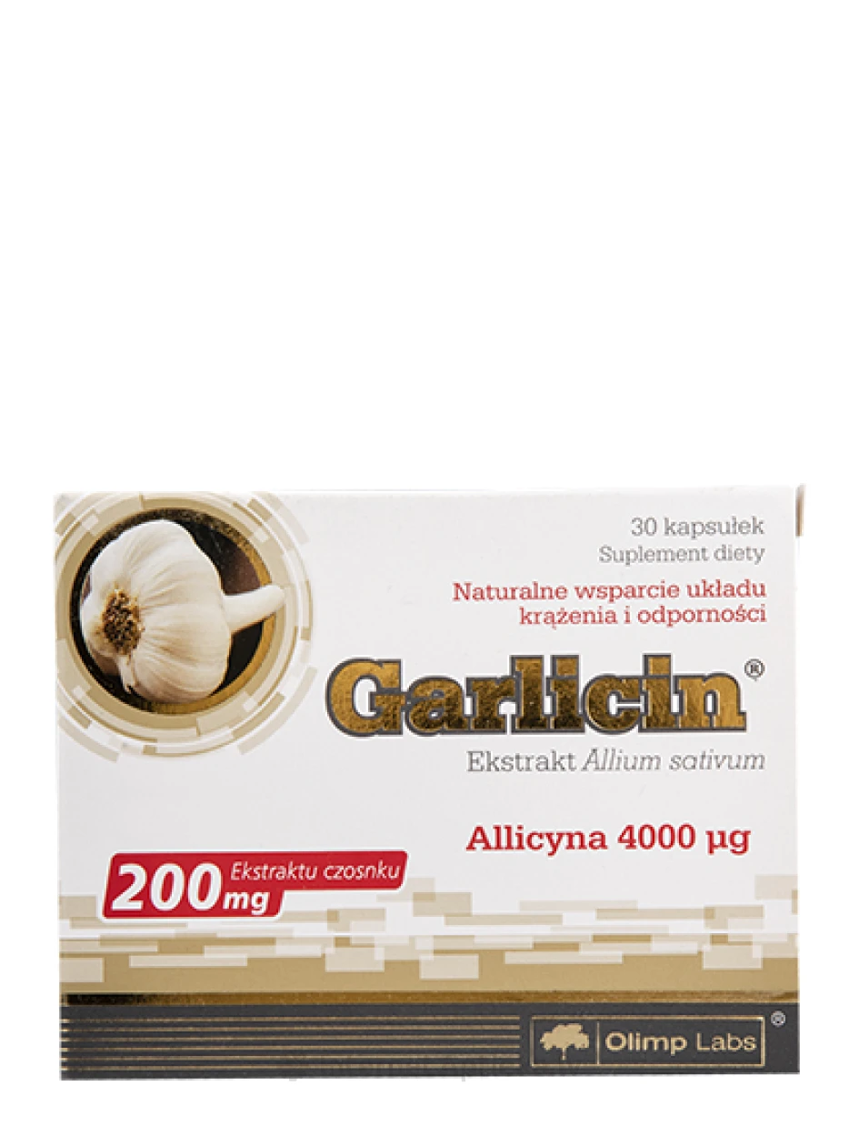 Olimp Labs Garlicin 200 mg ķiploku ekstrakts, 30 kapsulas | internetaptieka.lv