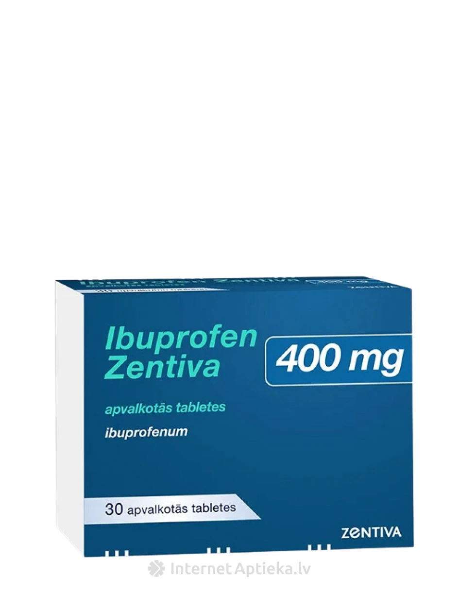 Ibuprofen ZTV 400 mg, 30 tabletes | internetaptieka.lv
