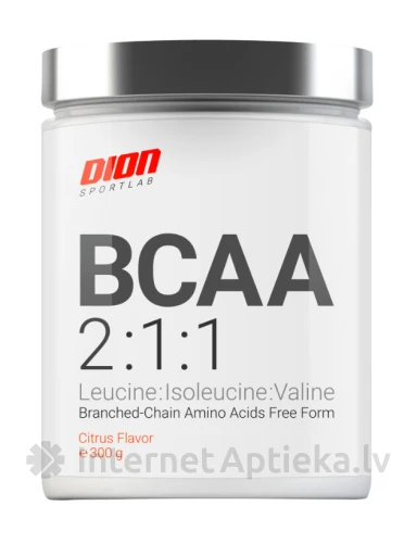 Dion Sportlab BCAA 2:1:1 ar tropu augļu garšu, 300 g | internetaptieka.lv