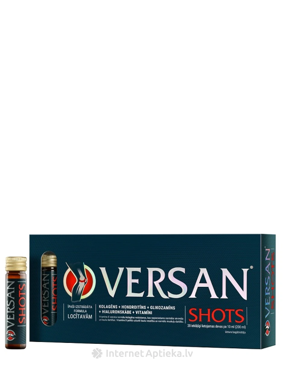Versan shots, 10 ml x 20 ampulli | internetaptieka.lv