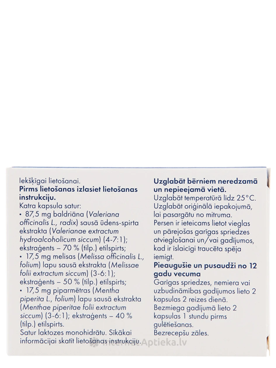 Persen Forte, 20 твердых капсул | internetaptieka.lv