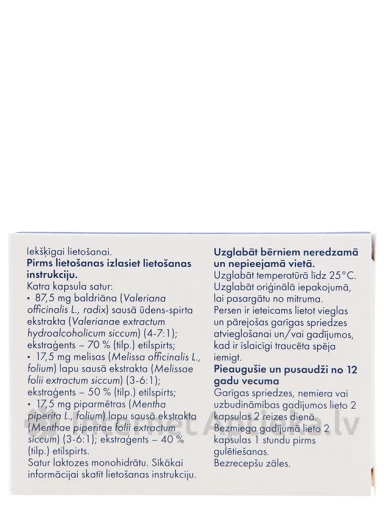 Persen Forte, 20 cietās kapsulas | internetaptieka.lv
