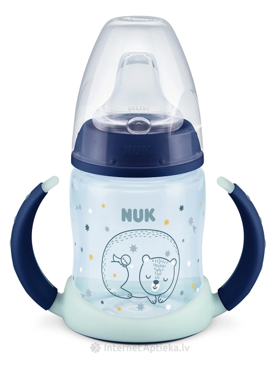 Nuk Learning pudel helendab pimedas koos silikoonlutiga, 150 ml | internetaptieka.lv