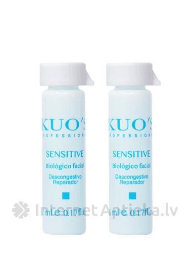 KUO'S SENSITIVE Bioloogiline näokontsentraat, 6*5 ml | internetaptieka.lv