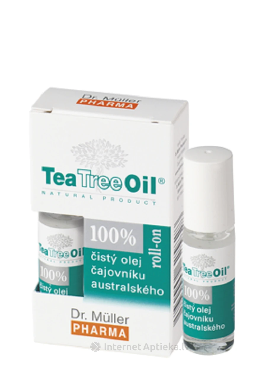 Roll-on с маслом австралийского чайного дерева, 4 мл | internetaptieka.lv