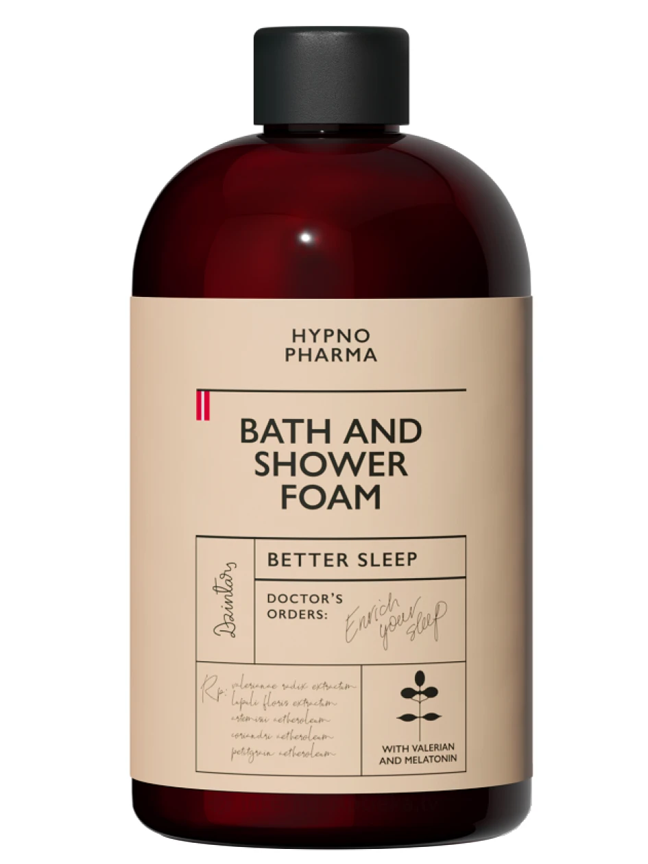 Dzintars Vannas un dušas putas Hypno Pharma, 350 ml | internetaptieka.lv