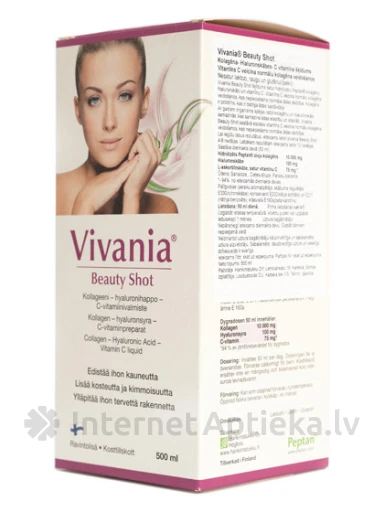 Vivania Beauty Shot, 500 мл | internetaptieka.lv