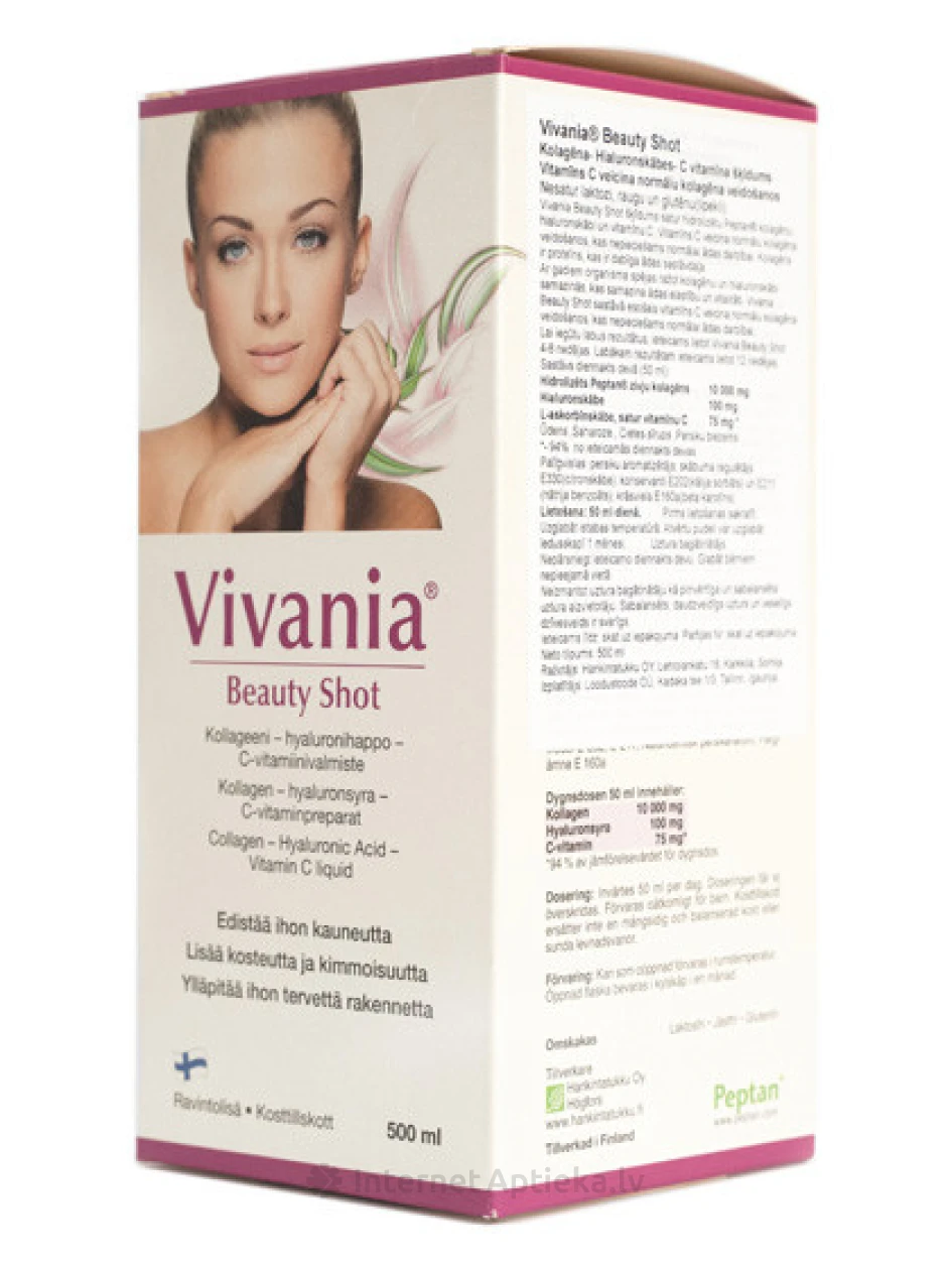 Vivania Beauty Shot, 500 ml | internetaptieka.lv