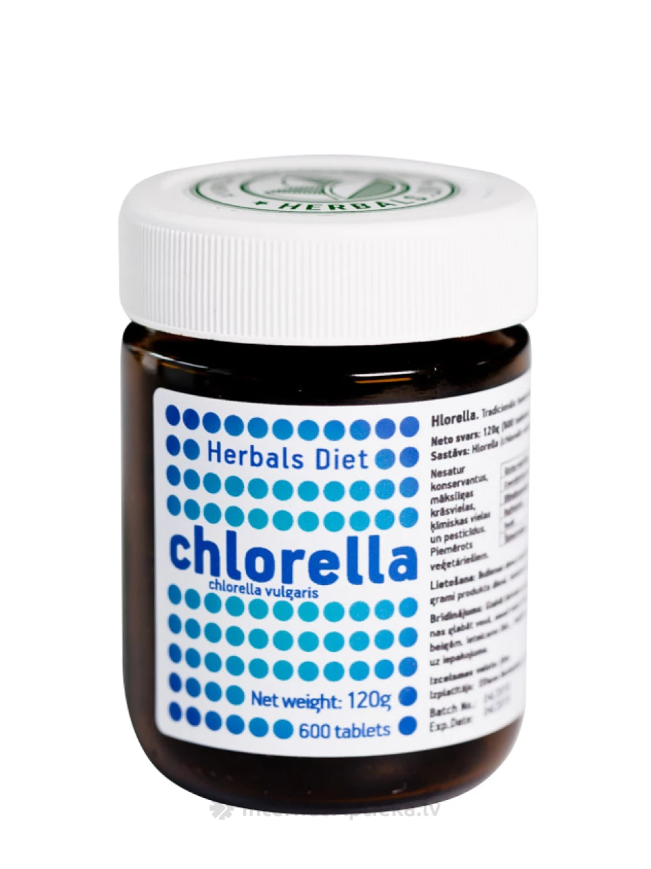 Chlorella BIO tabletes, 300 gb. | internetaptieka.lv