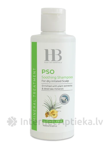 H&B PSO aktīvais šampūns, 400 ml | internetaptieka.lv