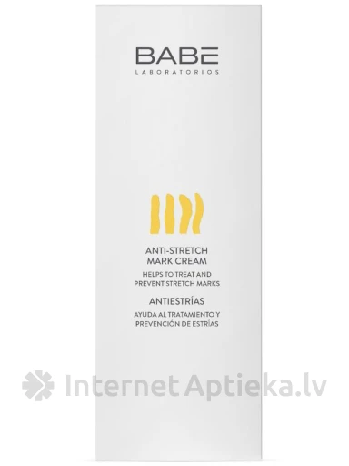 Babē крем от растяжек, 200 мл | internetaptieka.lv