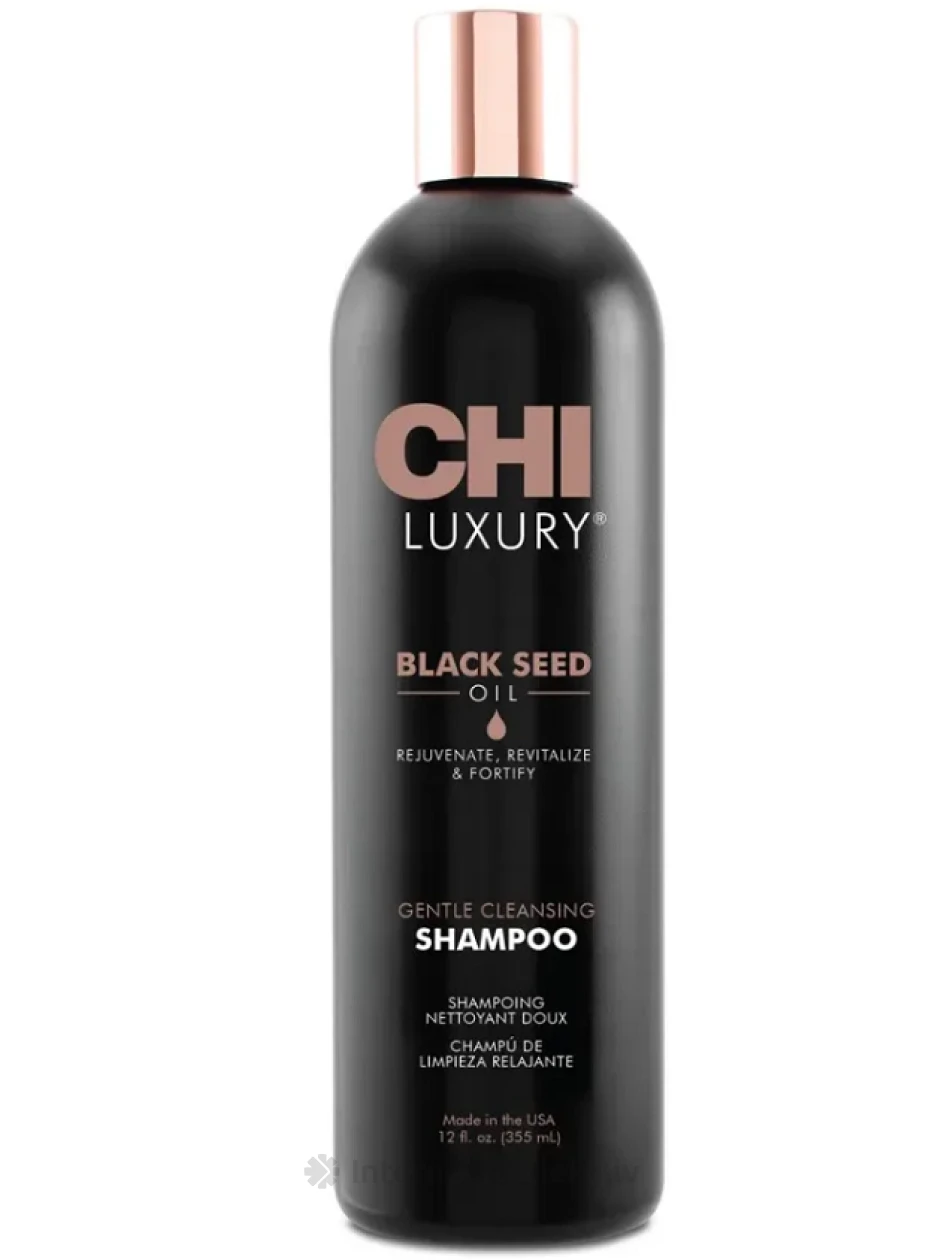 CHI Luxury Black Oil Seed šampūnas, 355 ml | internetaptieka.lv