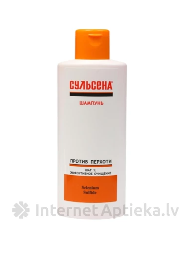 Sulsena kõõmavastane juuksešampoon, 150 ml | internetaptieka.lv