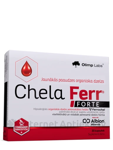 Olimp Labs Chela-Ferr Forte, 30 kapsulas | internetaptieka.lv