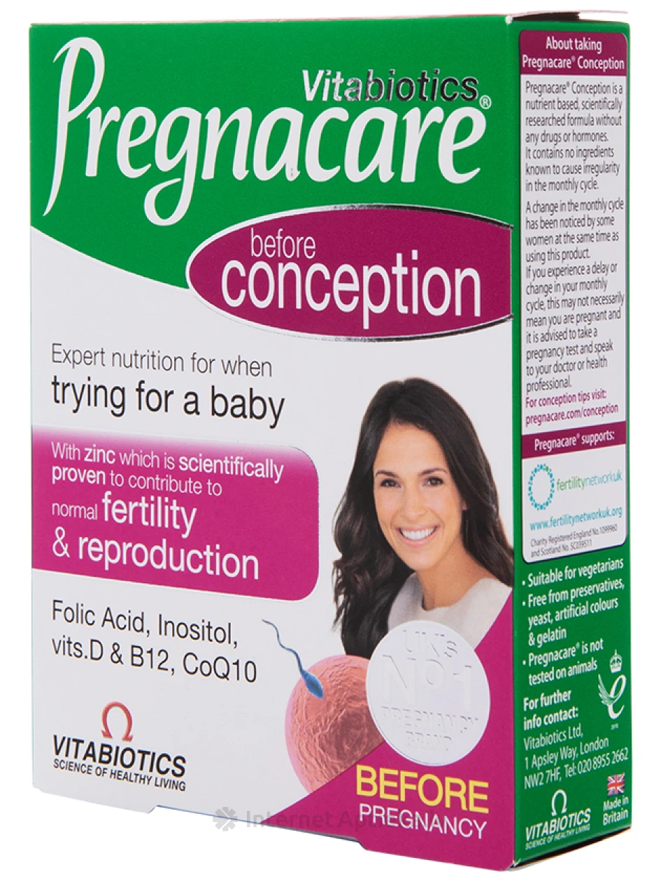 Pregnacare Conception, 30 tabletes | internetaptieka.lv