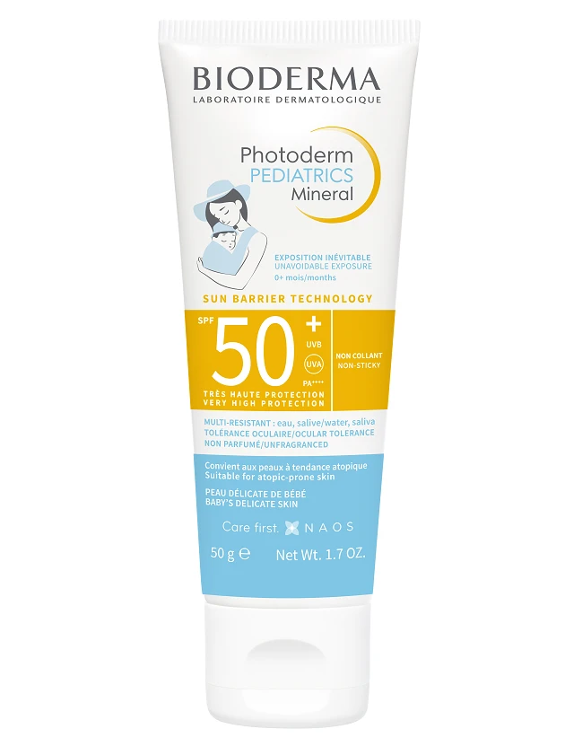 BIODERMA Photoderm minerāls saules aizsargkrēms ar augstu aizsardzību SPF 50, 50 g