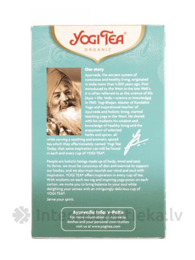 Tēja Yogi Throat comfort, 30.6 g | internetaptieka.lv