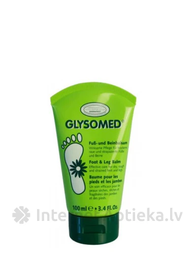 GLYSOMED Бальзам для стоп и ног, 100 мл | internetaptieka.lv