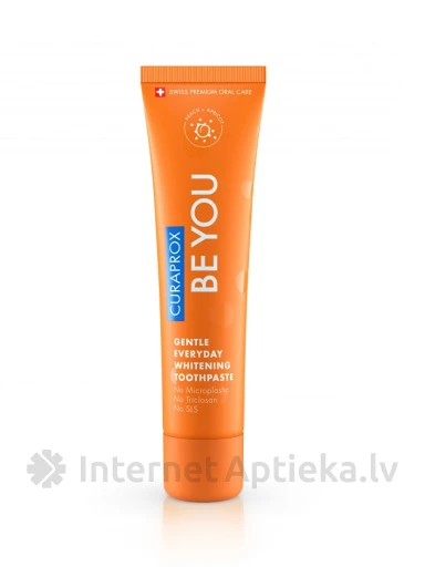 Curaprox hambapasta virsiku-aprikoosi, 60 ml | internetaptieka.lv
