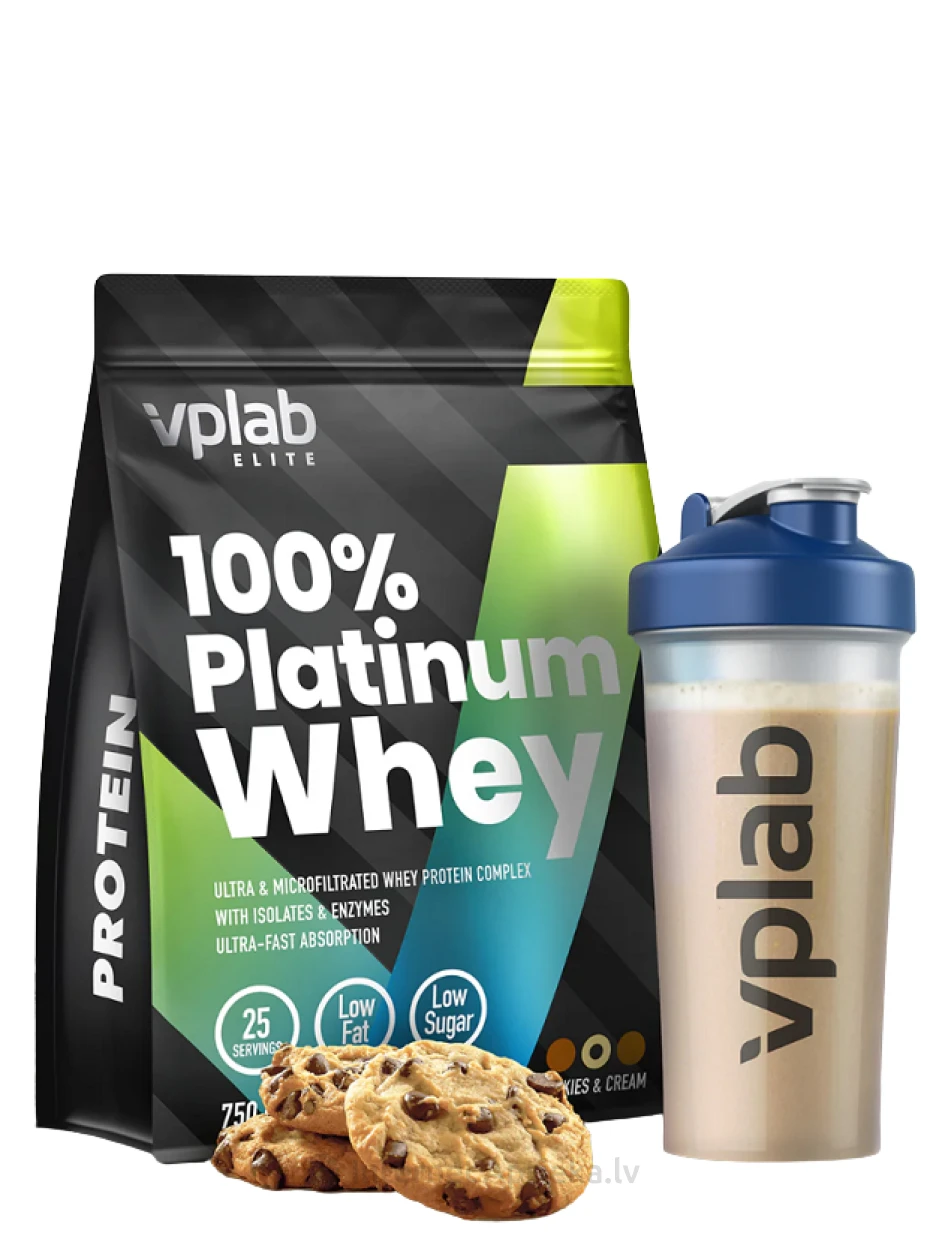 VPLAB сывороточный протеин Cookies&Cream, 750 г | internetaptieka.lv