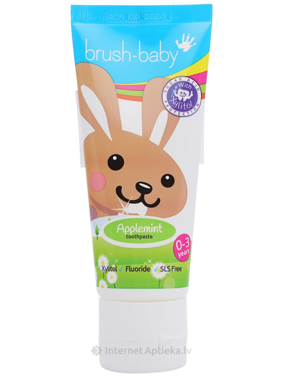 Brush-Baby Applemint hambapasta, 50 ml | internetaptieka.lv
