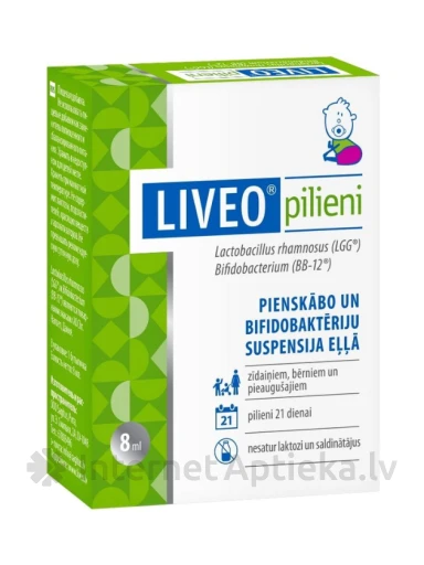 Liveo Baby капли для детей, 8 мл | internetaptieka.lv