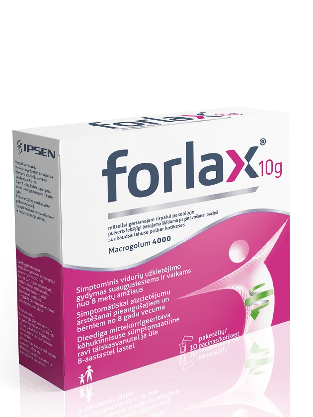 FORLAX Pulveris 10 g, 10 paciņas - InternetAptieka.lv