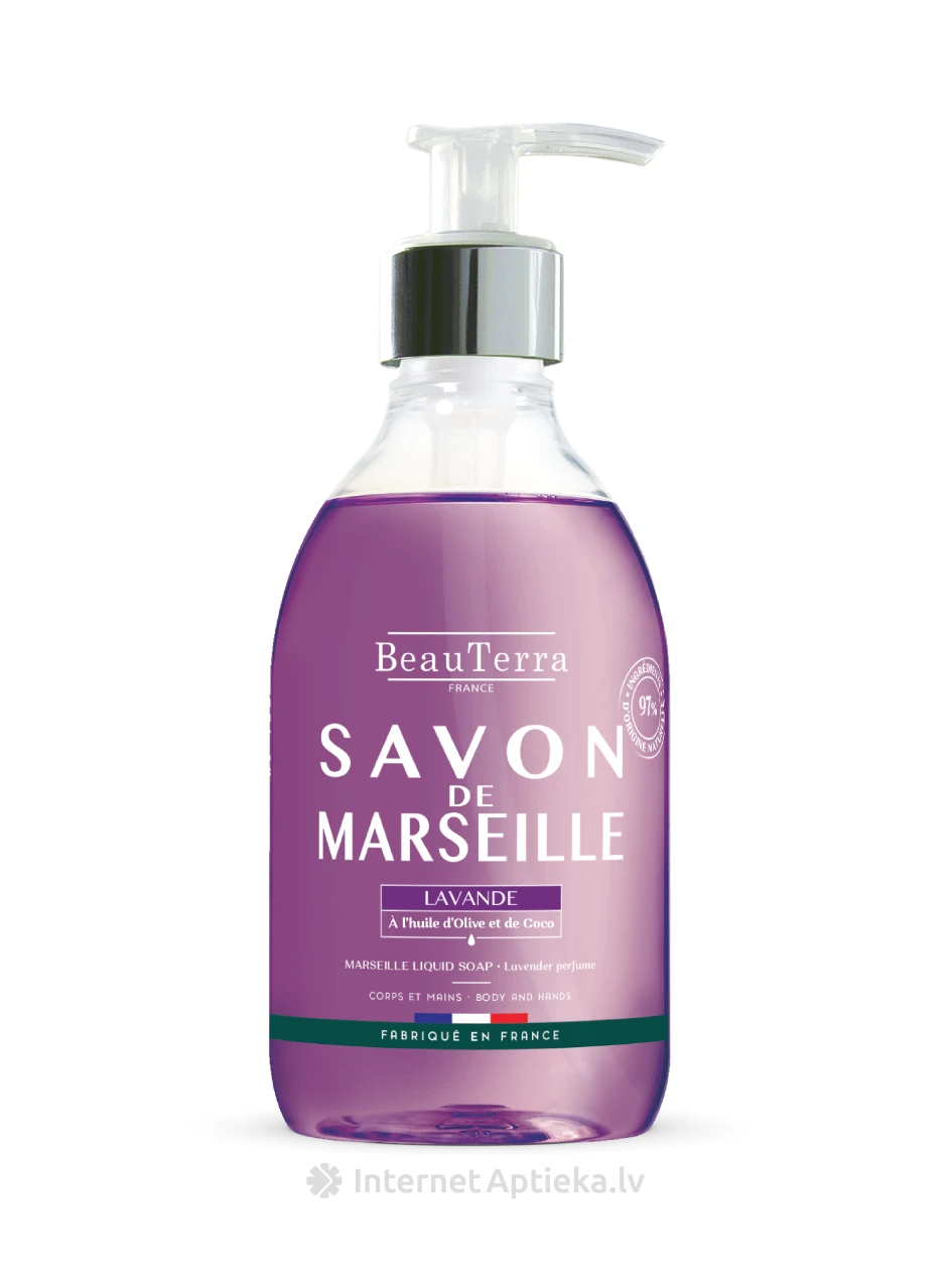 BeauTerra Lavendel Marseille vedelseep | internetaptieka.lv