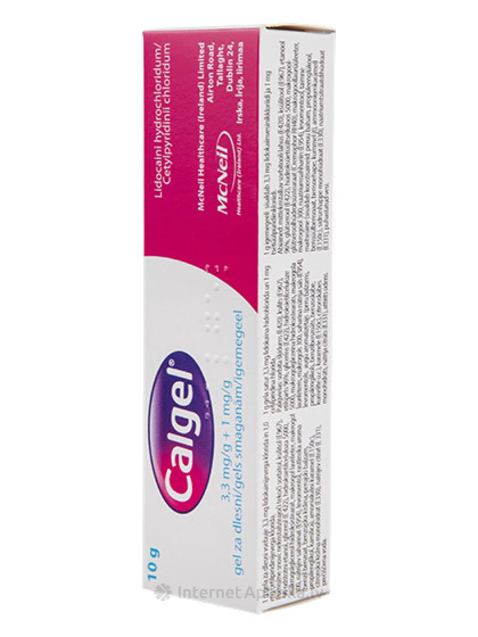 Calgel гель для дёсен, 10 г | internetaptieka.lv