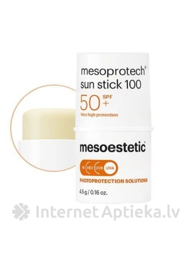 Mesoestetic mesoprotech zīmulis jutīgo zonu aizsardzībai SPF50+, 4.5 g | internetaptieka.lv