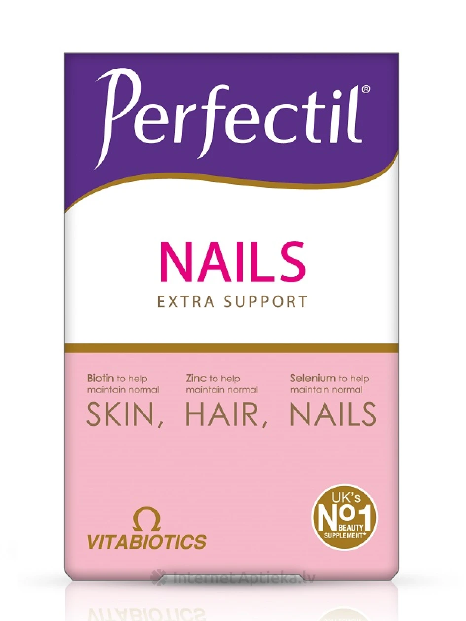Perfectil Nails, 60 таблетoк | internetaptieka.lv