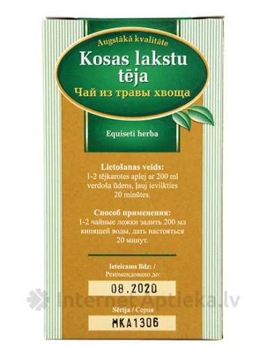 Tēja Kosas Lakstu, 35 g | internetaptieka.lv