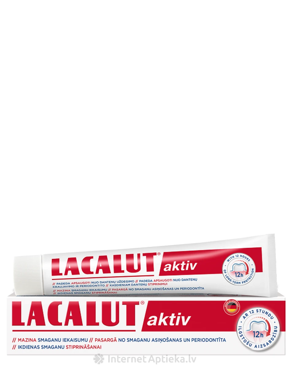 Lacalut Aktiv Zobu pasta, 75 ml | internetaptieka.lv